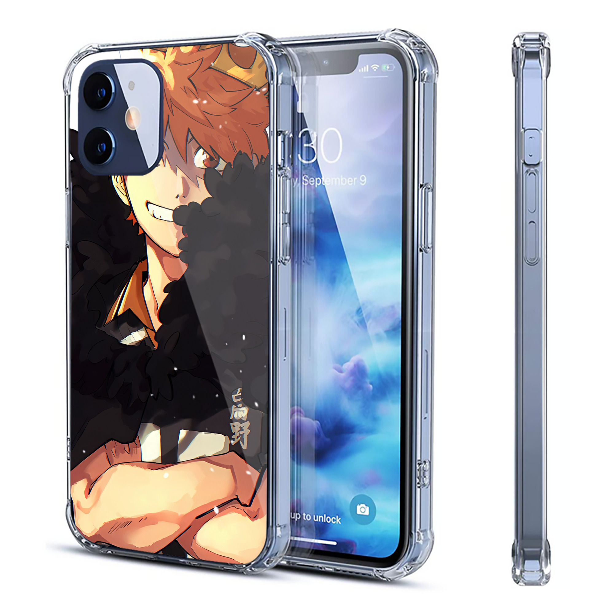 （画像用） ハイキュー!! Haikyu!! 【iPhone 12シリーズ対応】透明スマホケース（クリアソフトケース）